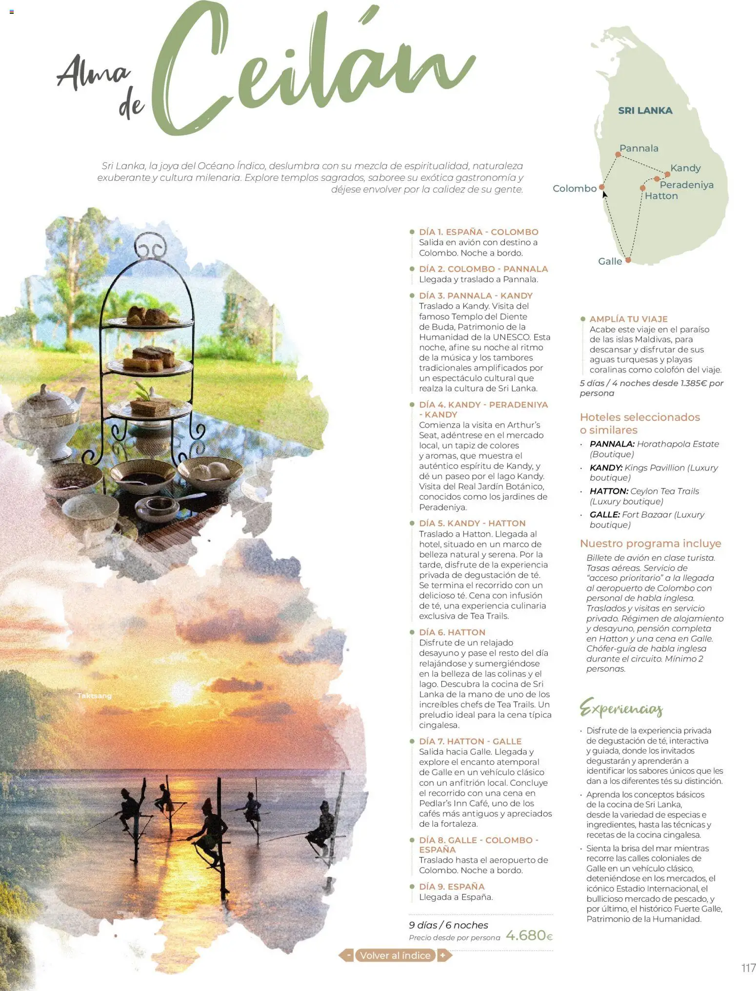 Viajes El Corte Inglés - Catálogo Tourmundial Premium - Página de 119 - Válido desde 01/01/2026