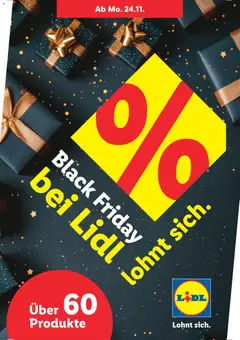 Vorschau Lidl - Black Friday gültig ab 24.11.2025
