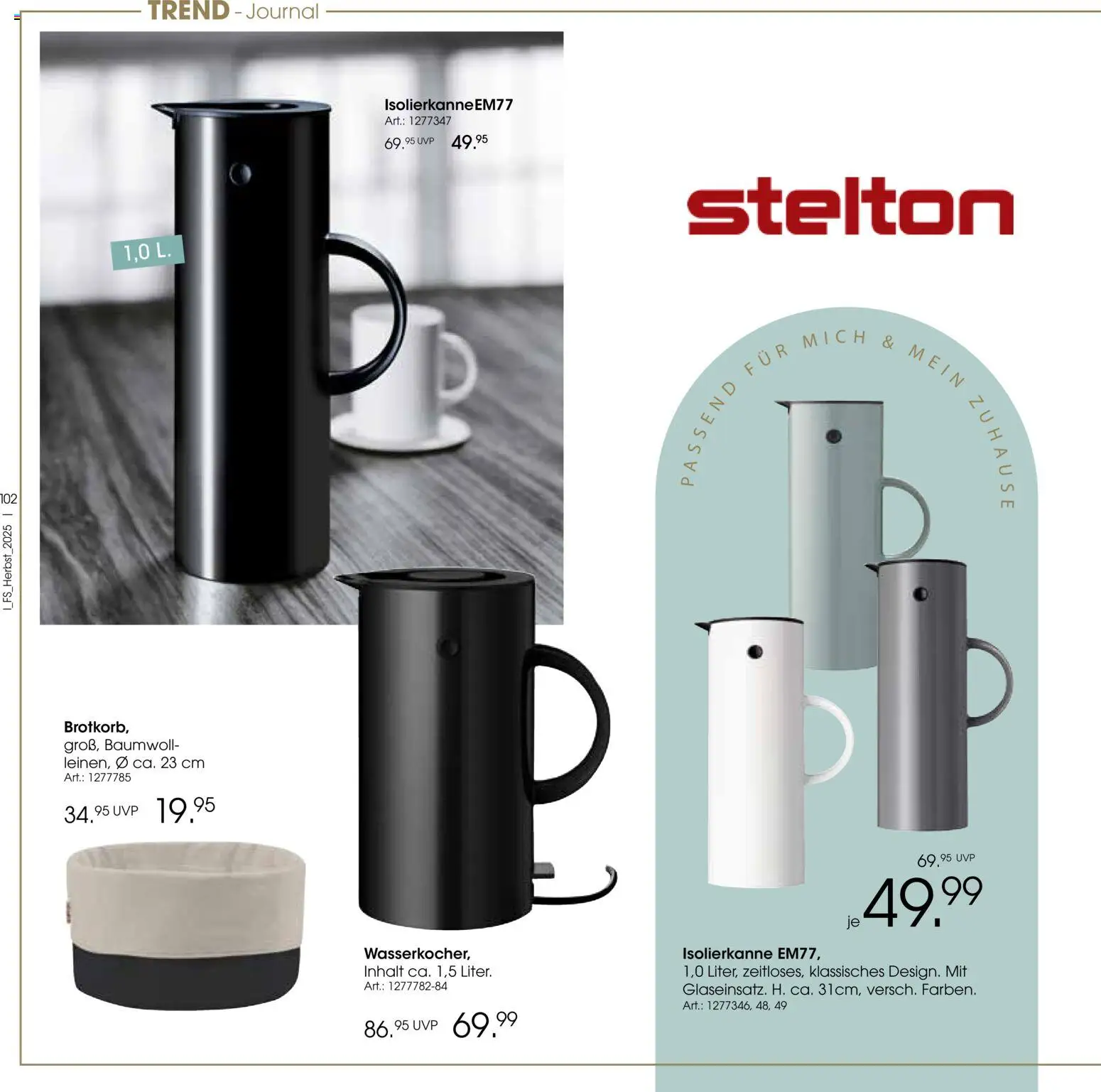 Zurbrüggen Trend-Journal Herbst - Seite 102 - gültig ab 21.10.2025