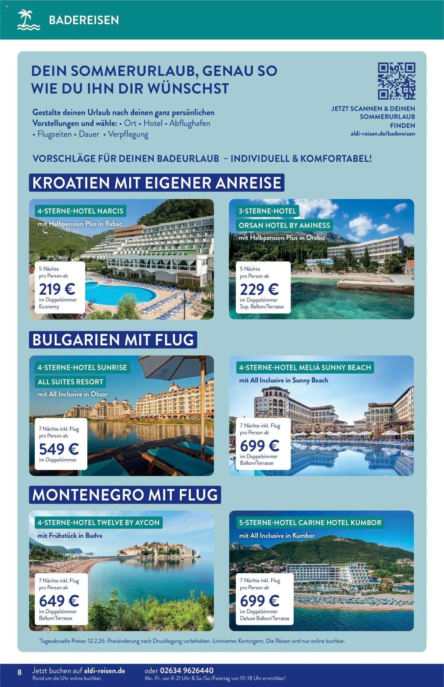 Aldi Reisen Prospekt 	 - Seite 8 - gültig ab 01.03.2026