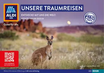 Vorschau Aldi Reisen Unsere Traumreisen gültig ab 01.09.2025