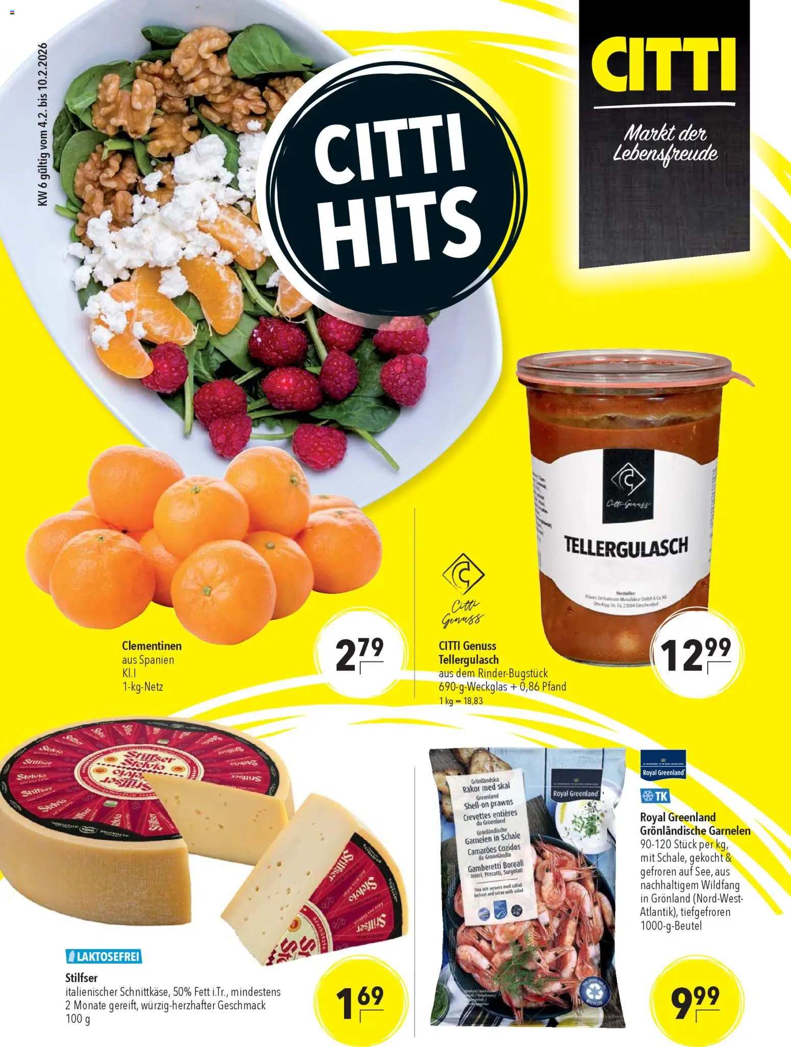 CITTI Markt CITTI Hits - Seite 1 - gültig ab 04.02.2026