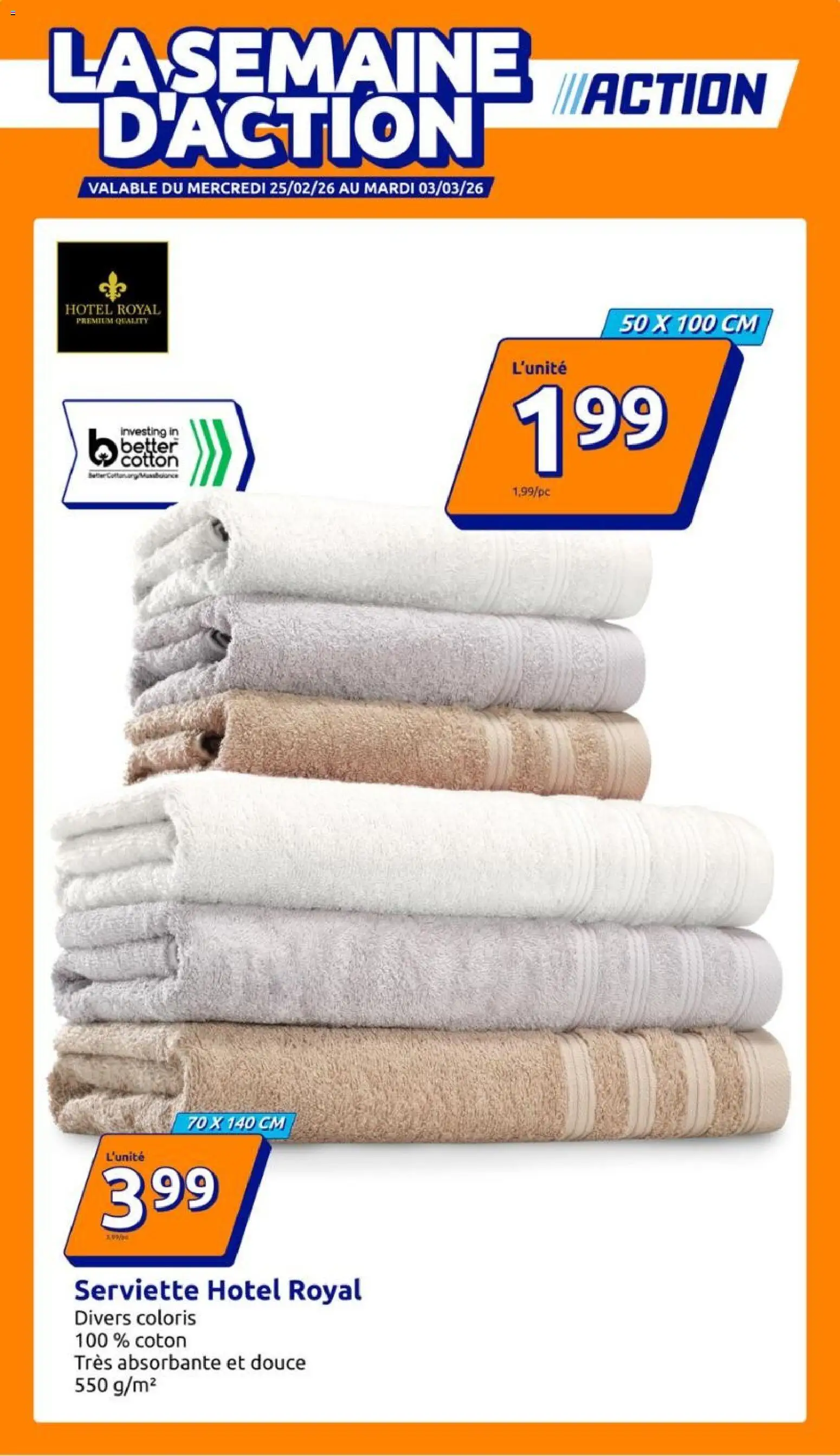 Action catalogue de la semaine 9 - page 1 - valable à partir du 25/02/2026
