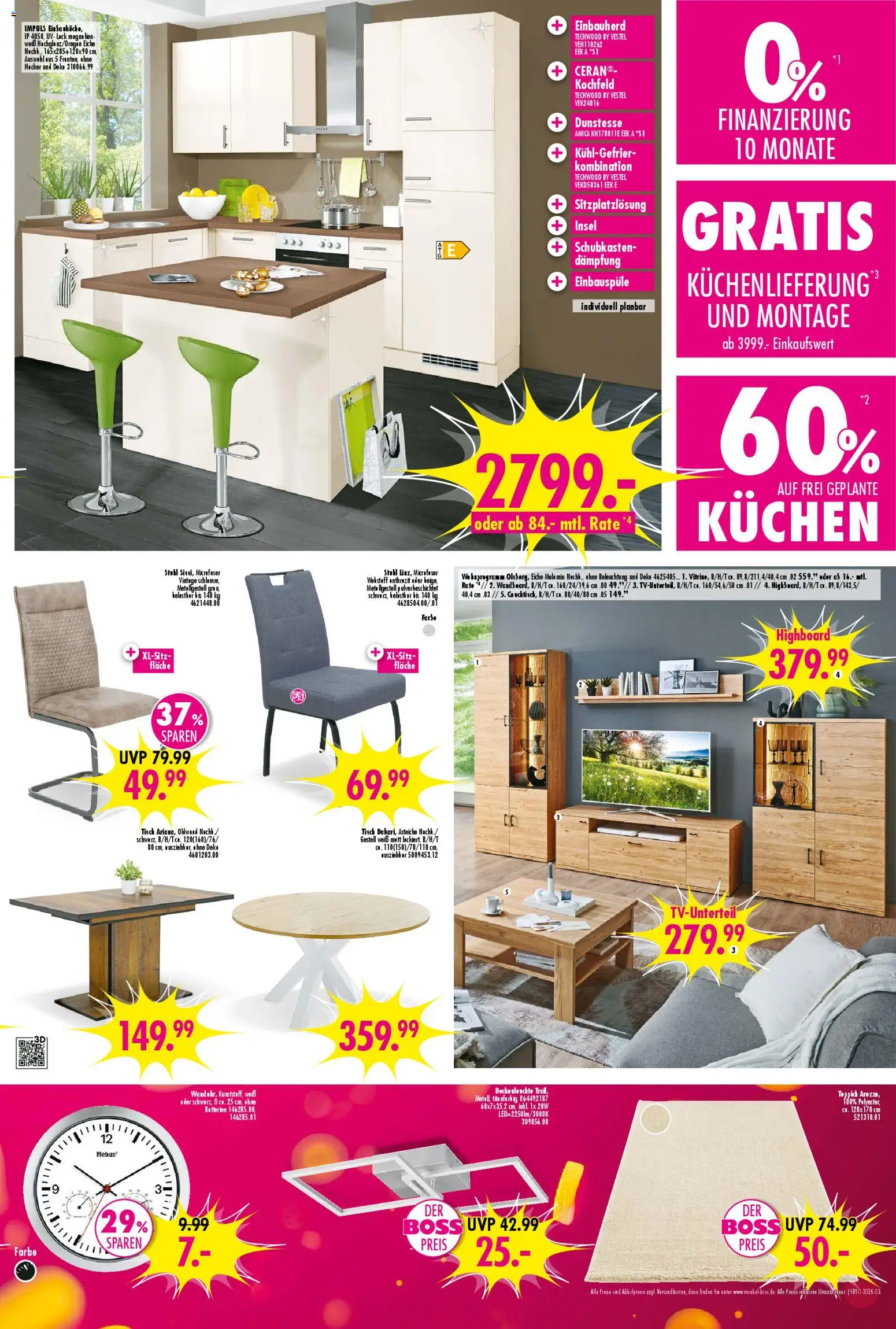SB Möbel Boss Prospekt 	 - Seite 3 - gültig ab 28.02.2026