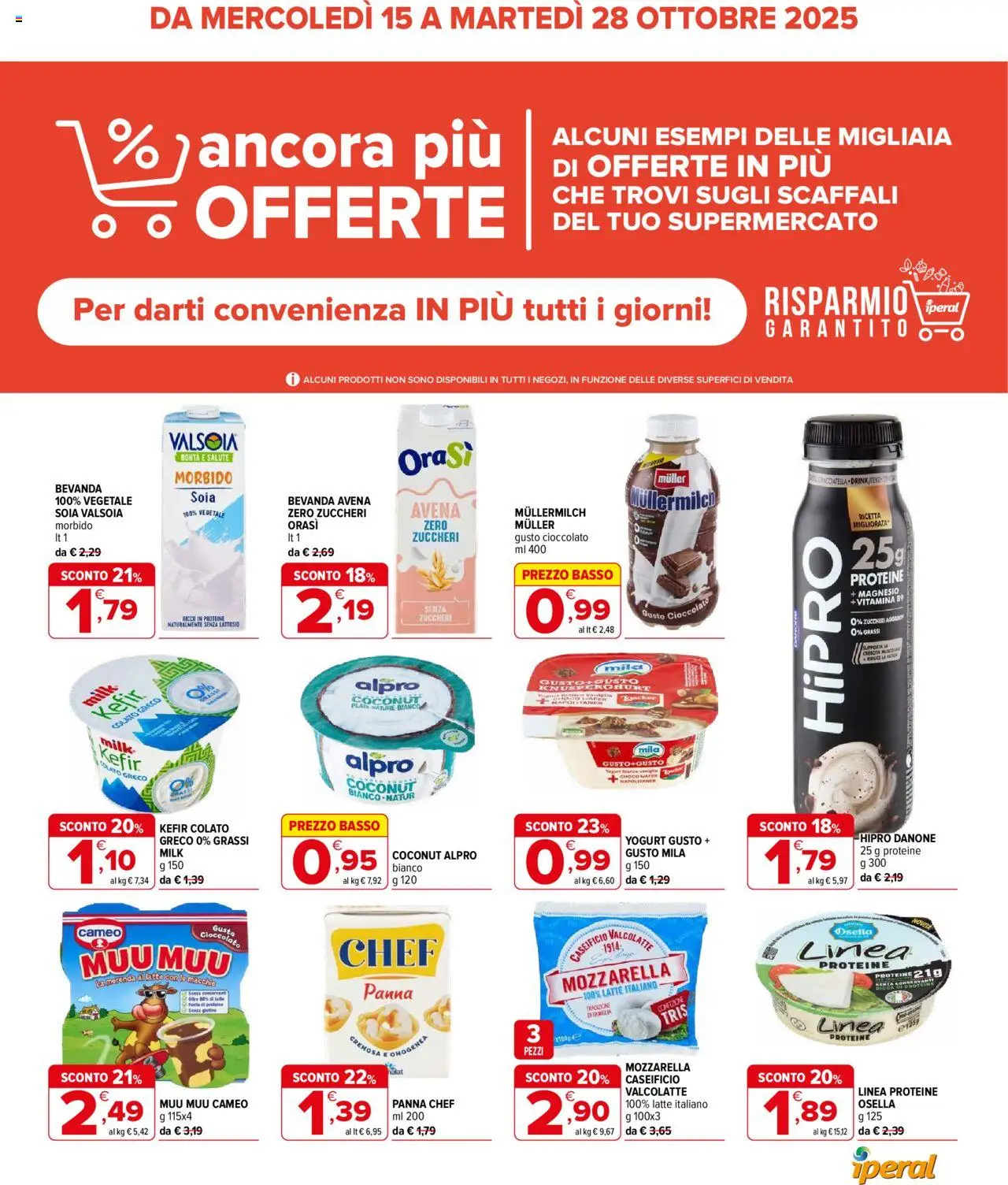 Iperal Ancora più offerte catalogo - pagina 1 - valido dal 15/10/2025