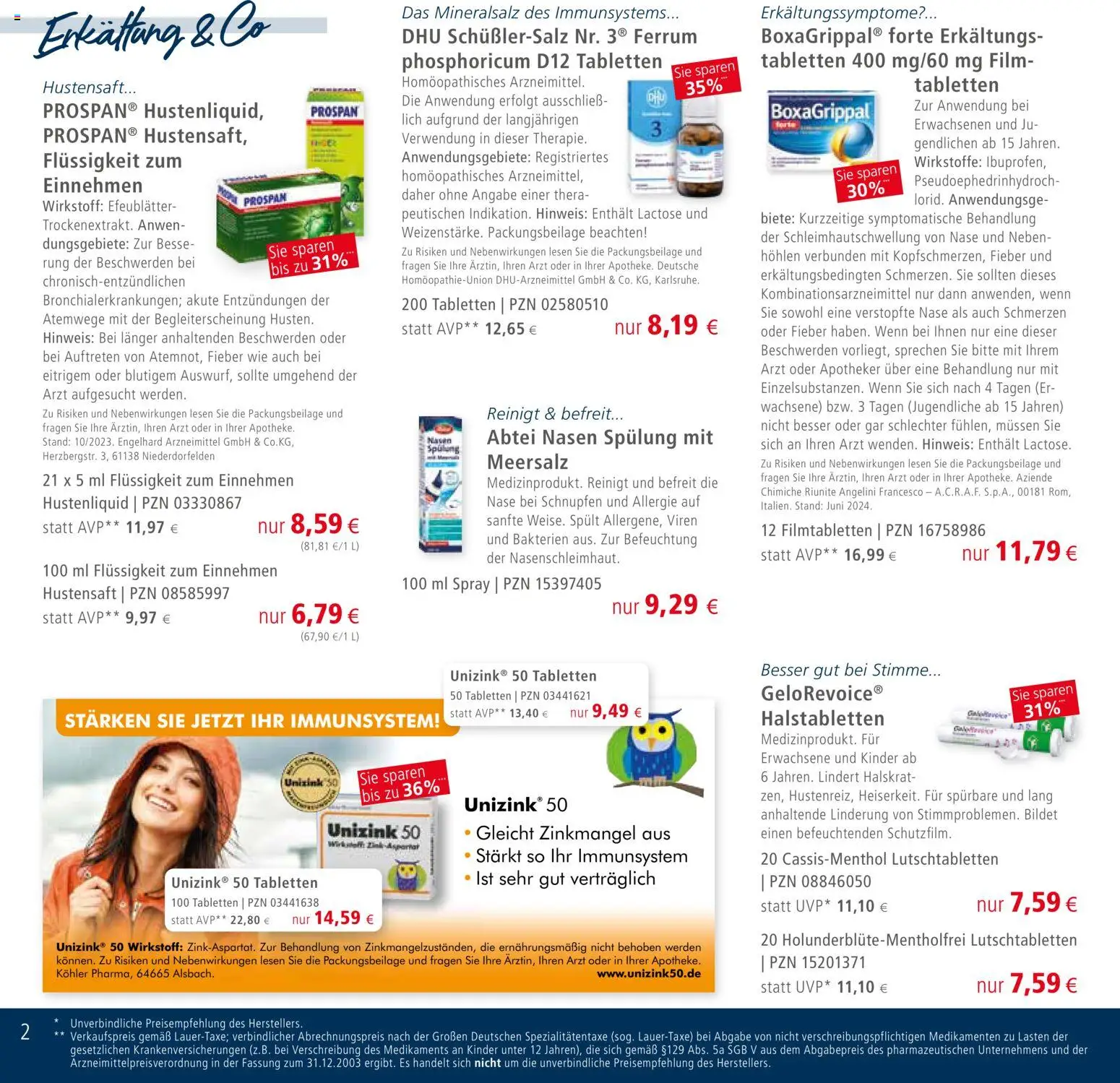 Apotal Prospekt 	 - Seite 2 - gültig ab 08.12.2025