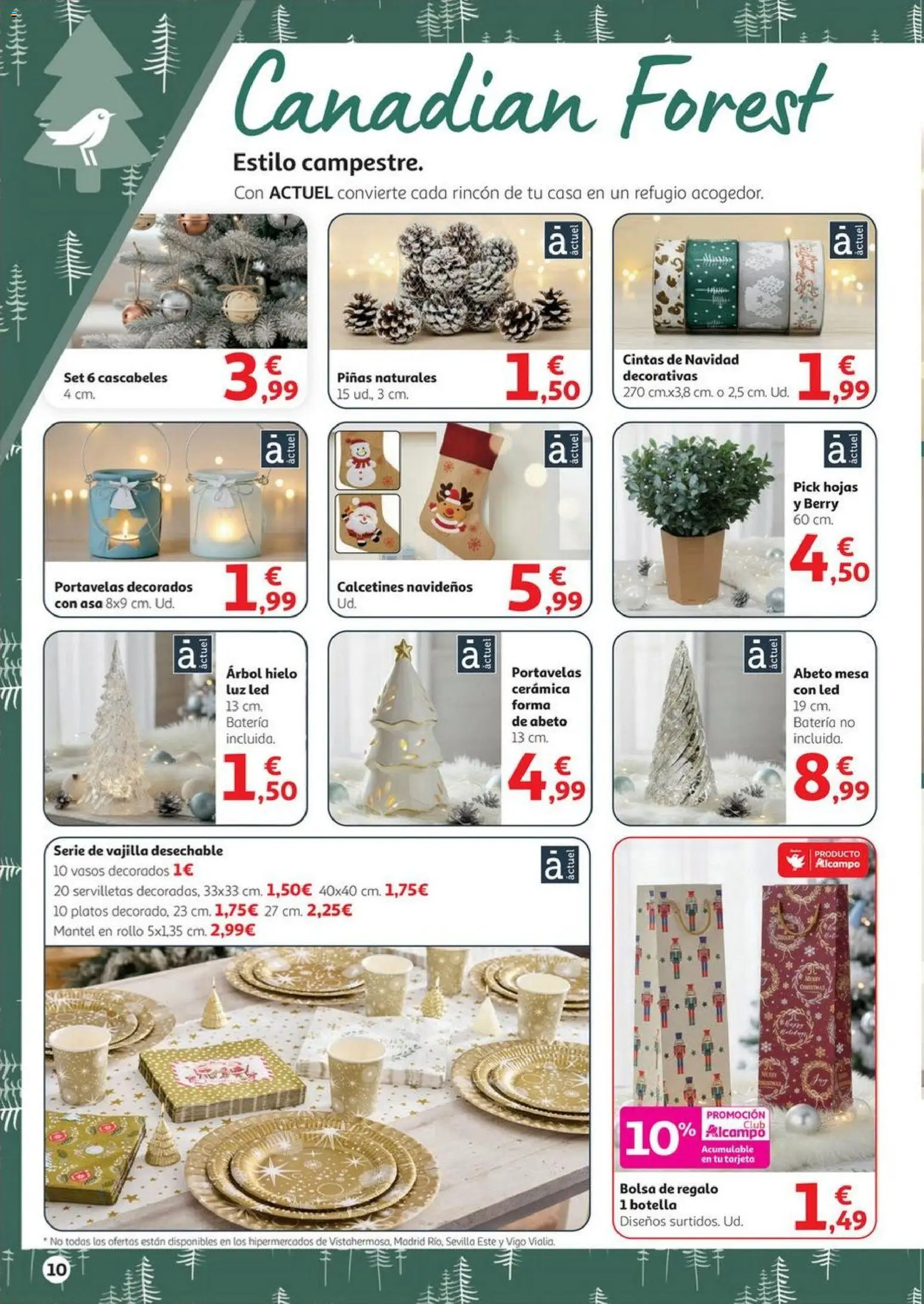 Alcampo - Decoració Nadal HG Cat - Página de 10 - Válido desde 06/11/2025