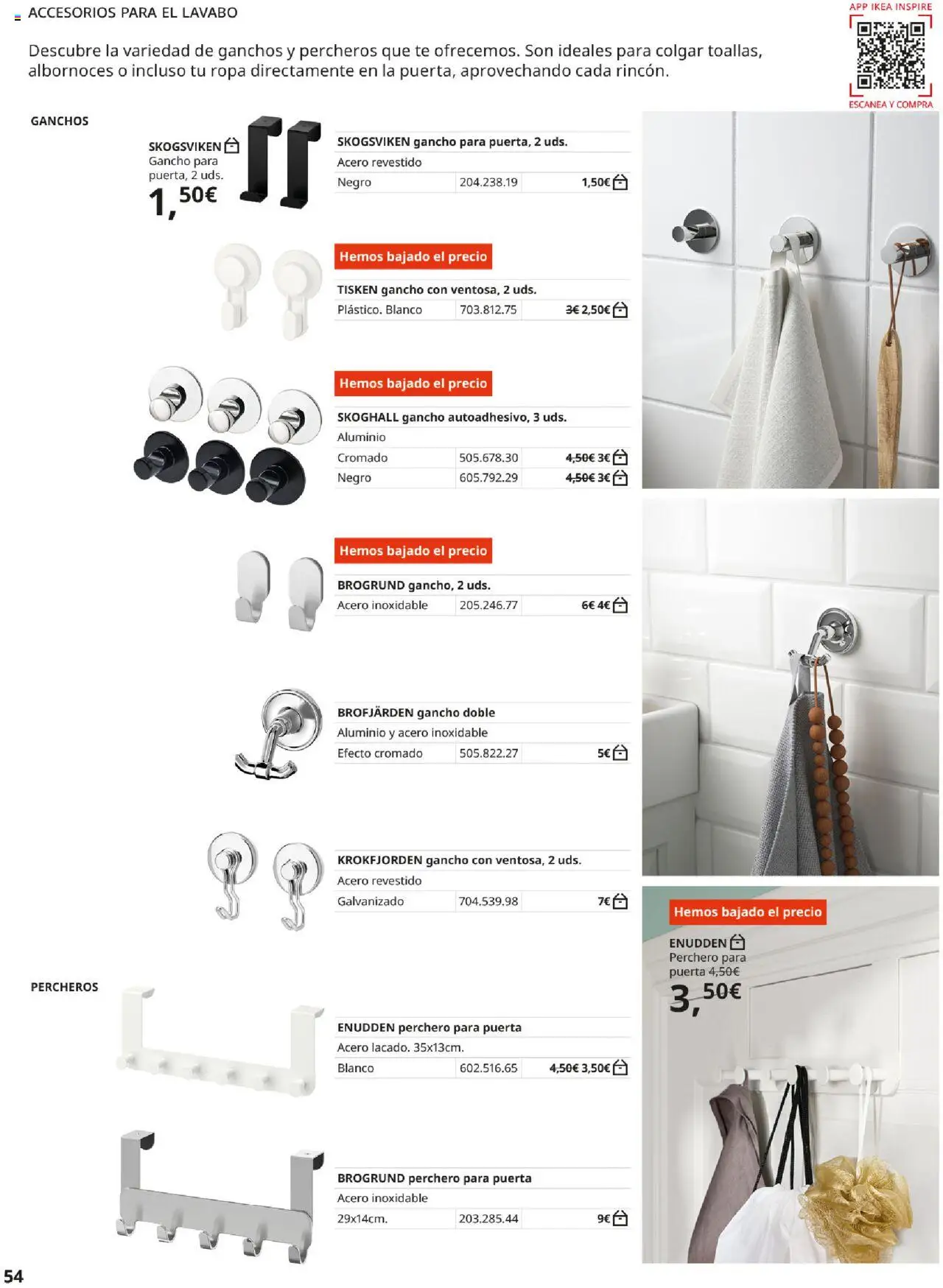 Catálogo IKEA Baños - Página de 54 - Válido desde 01/09/2025