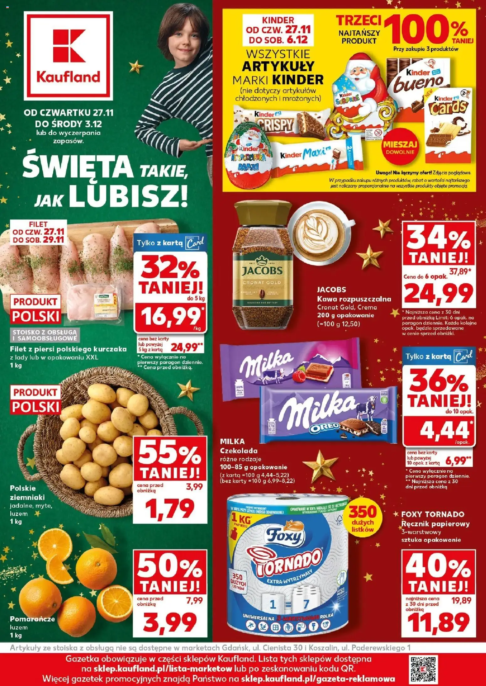 Kaufland gazetka - strona 1- ważny od 27.11.2025
