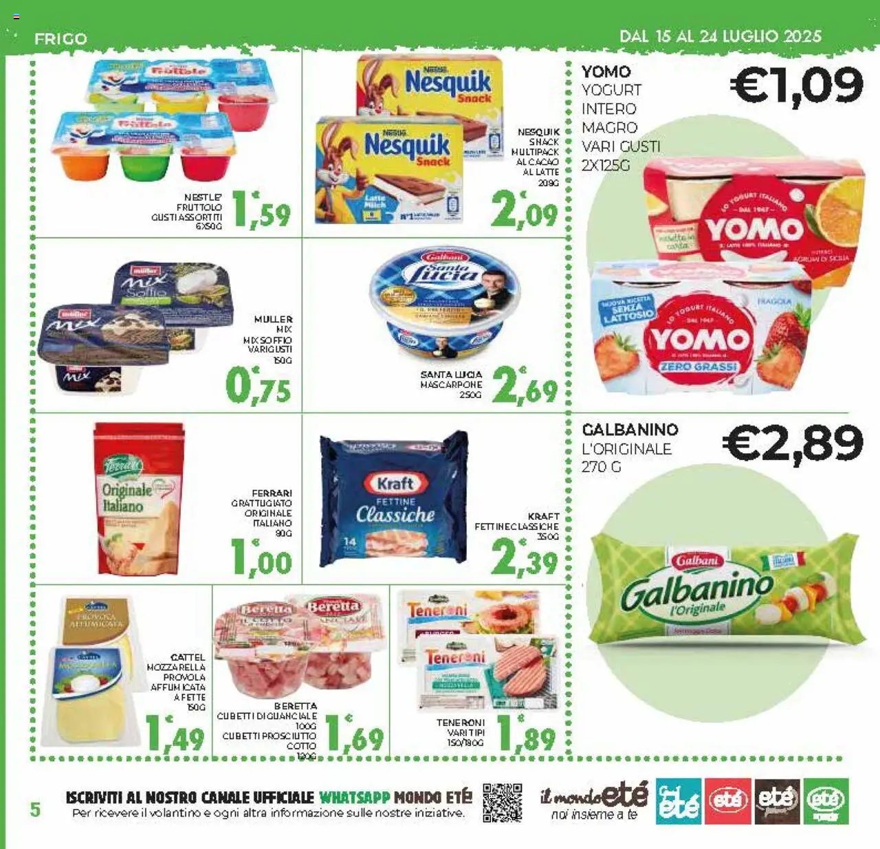 Eté Smarty catalogo - pagina 5 - valido dal 15/07/2025