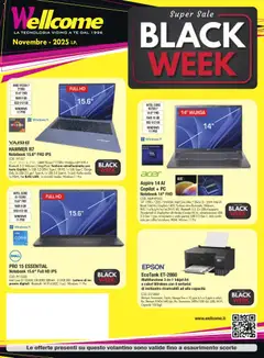 Anteprima Wellcome - Black Friday valida dal 02/12/2025