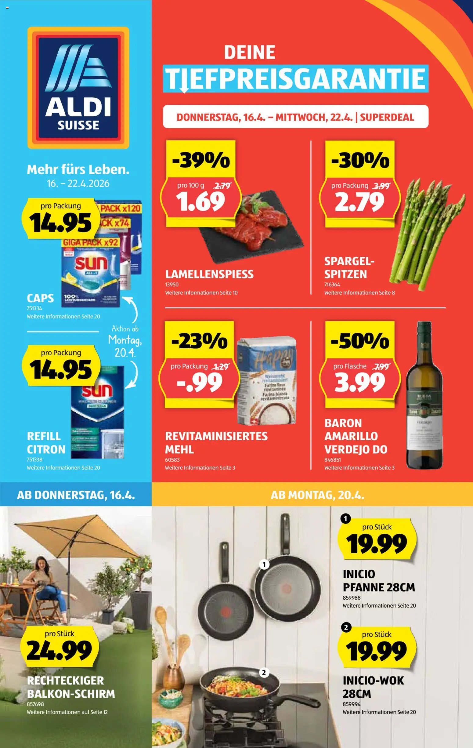 Aldi aktionen - Seite 1- gültig ab 16.04.2026