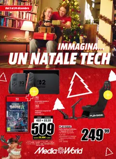 Anteprima Media World Natale catalogo valida dal 03/12/2025