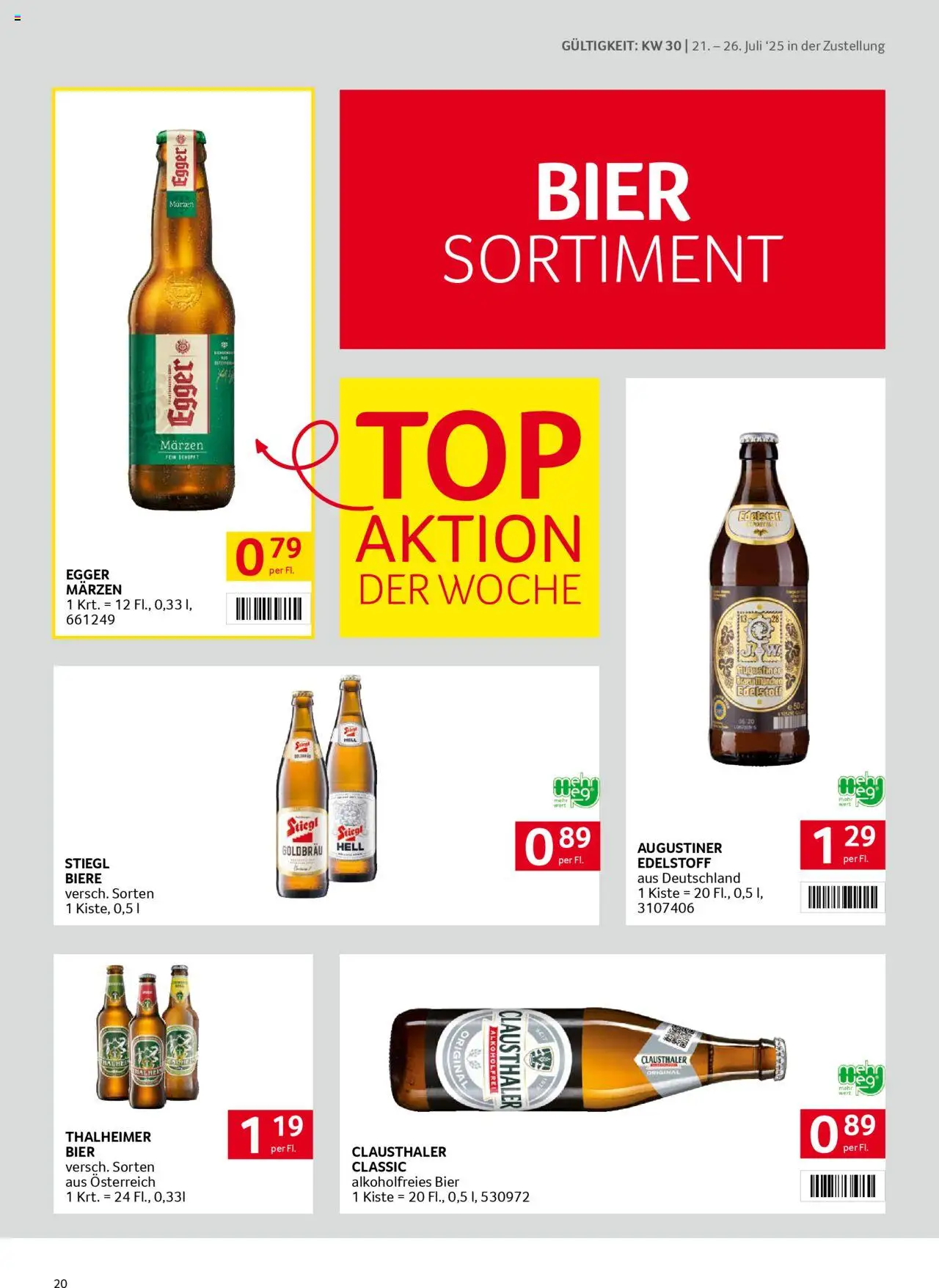 Transgourmet Zustellaktion  - Seite 20- gültig ab 20.07.2025