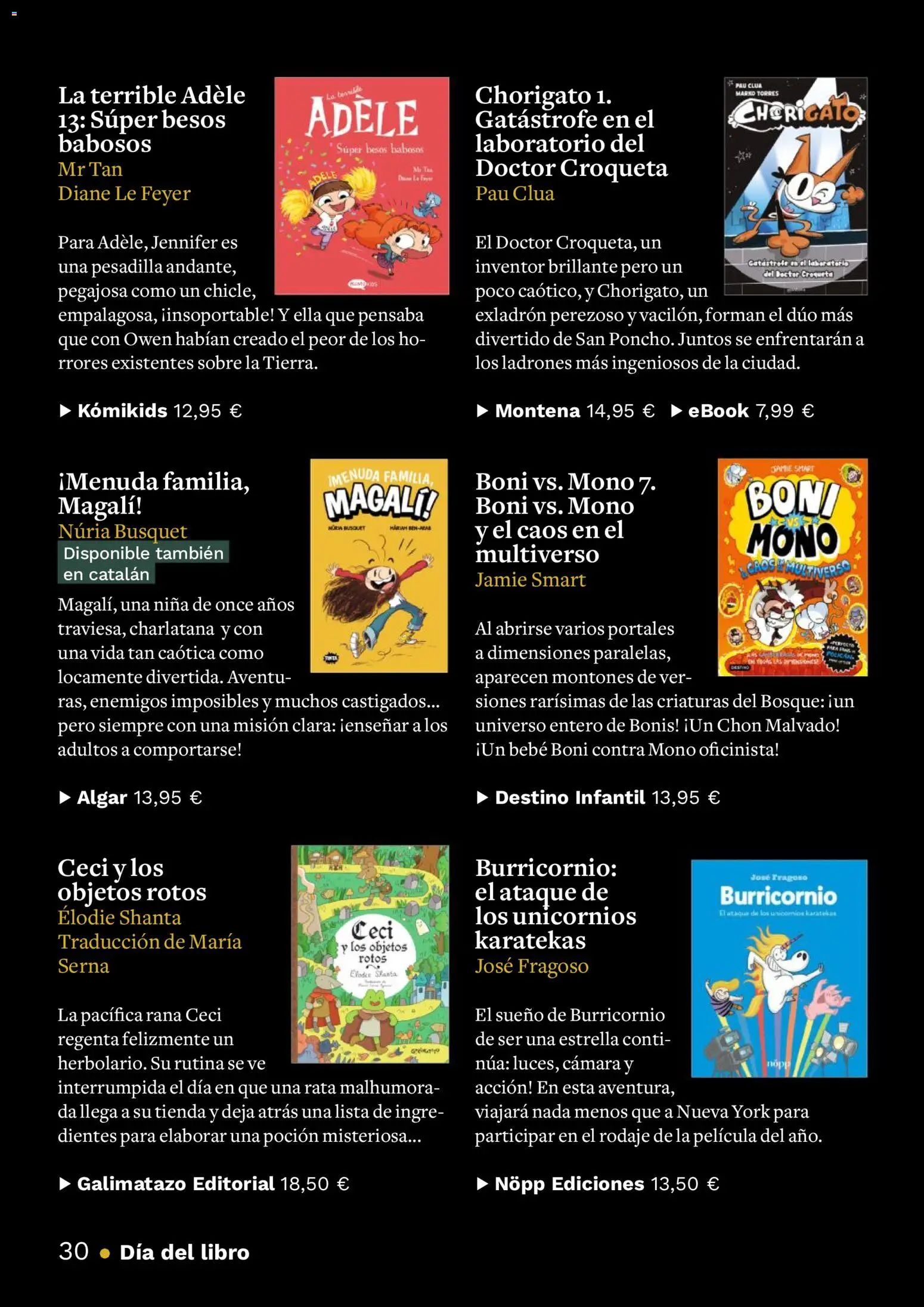 Casa del libro folleto - Página de 30 - Válido desde 01/04/2026