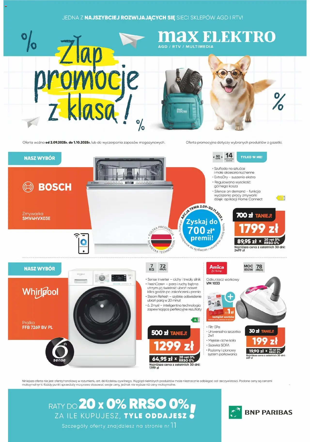 Max elektro Gazetka - strona 1- ważny od 02.09.2025