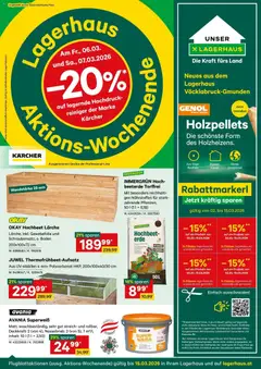 Vorschau Lagerhaus Wochen Angebote gültig ab 01.03.2026