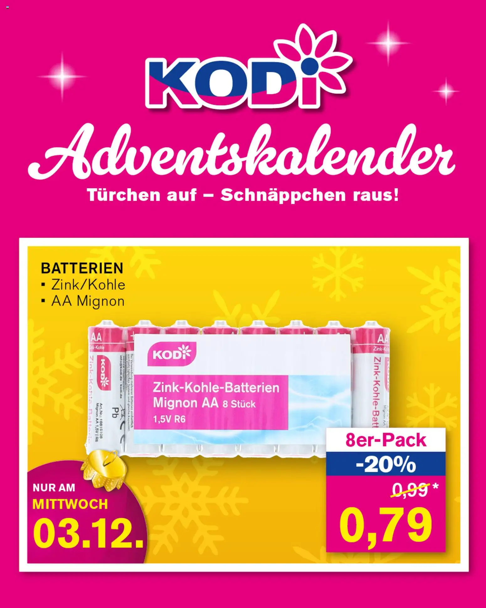 KODi Prospekt 	 - Seite 2 - gültig ab 01.12.2025