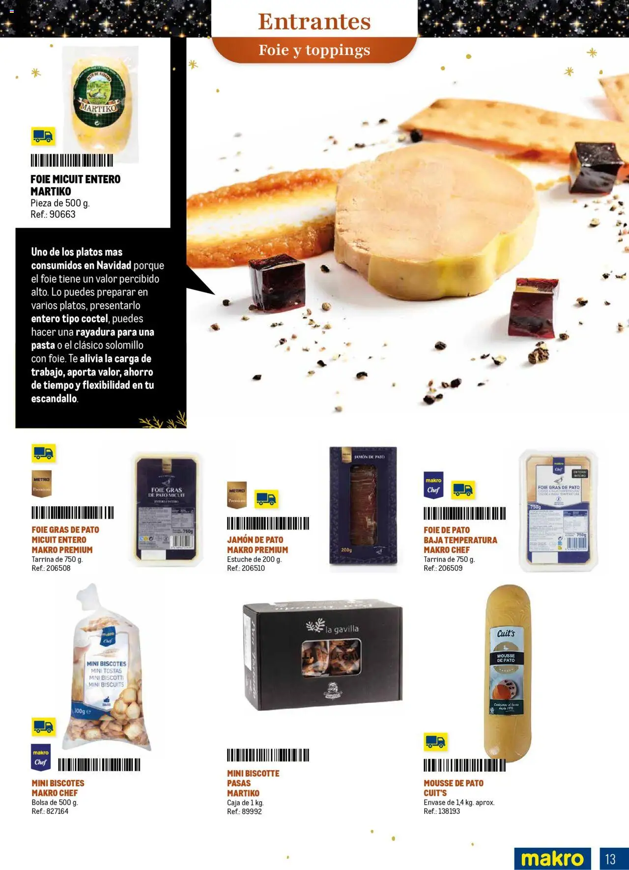 Makro - Comidas y Cenas de Navidad Norte 2 - Página de 13 - Válido desde 03/10/2025