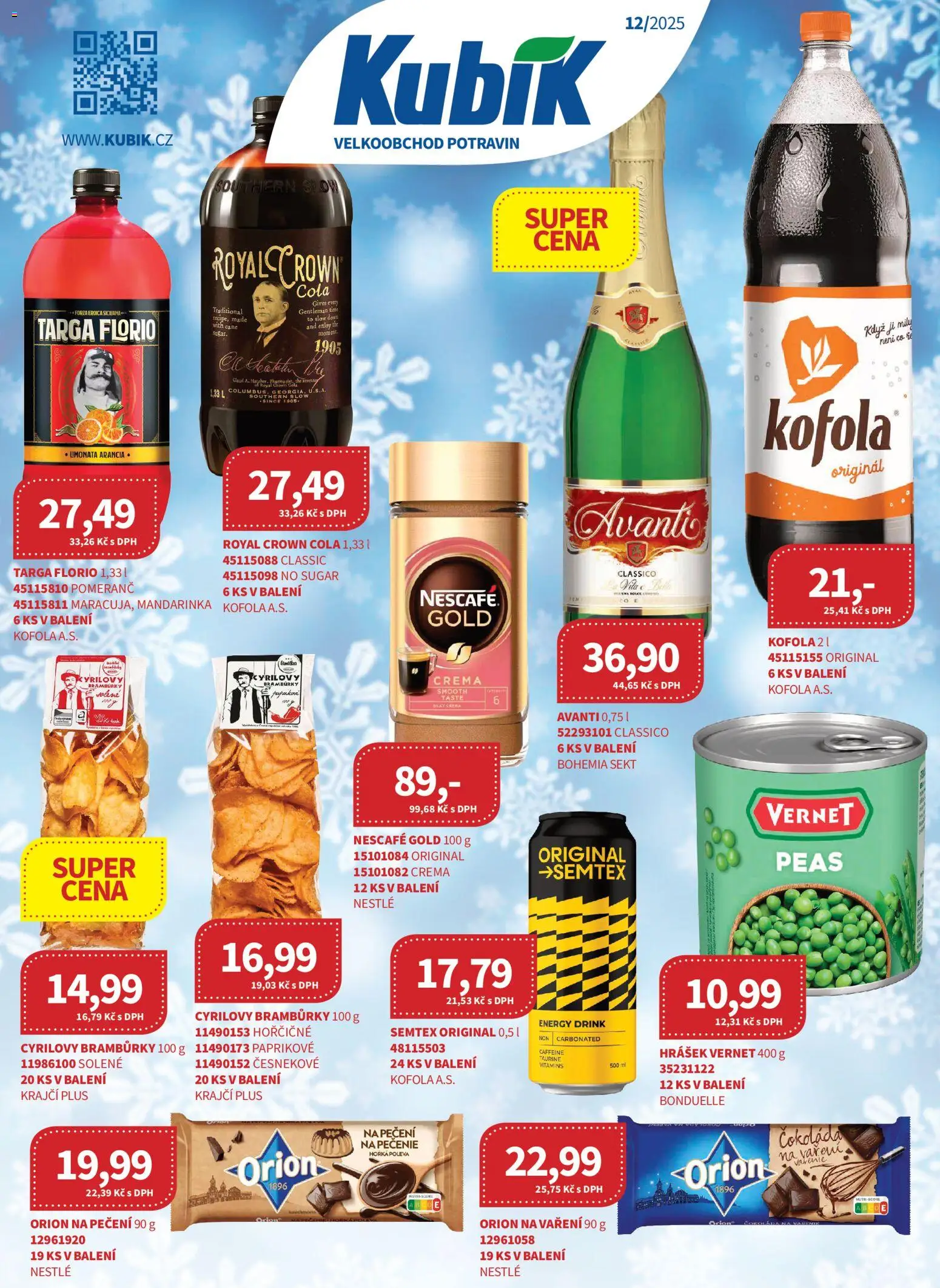 Kubík leták - Velkoobchod - strana 1- platný od 01.12.2025
