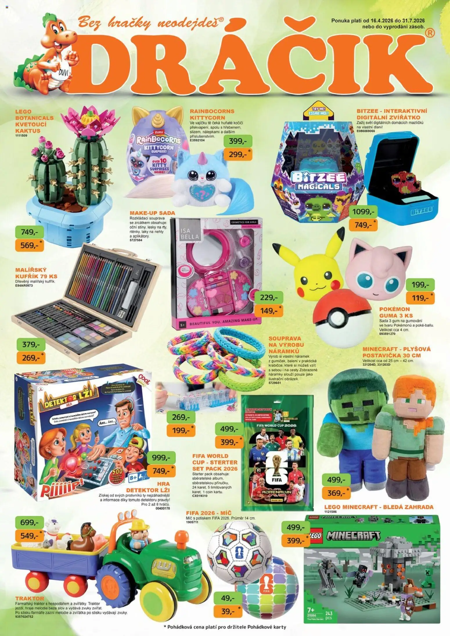 Dráčik leták - strana 1- platný od 16.04.2026