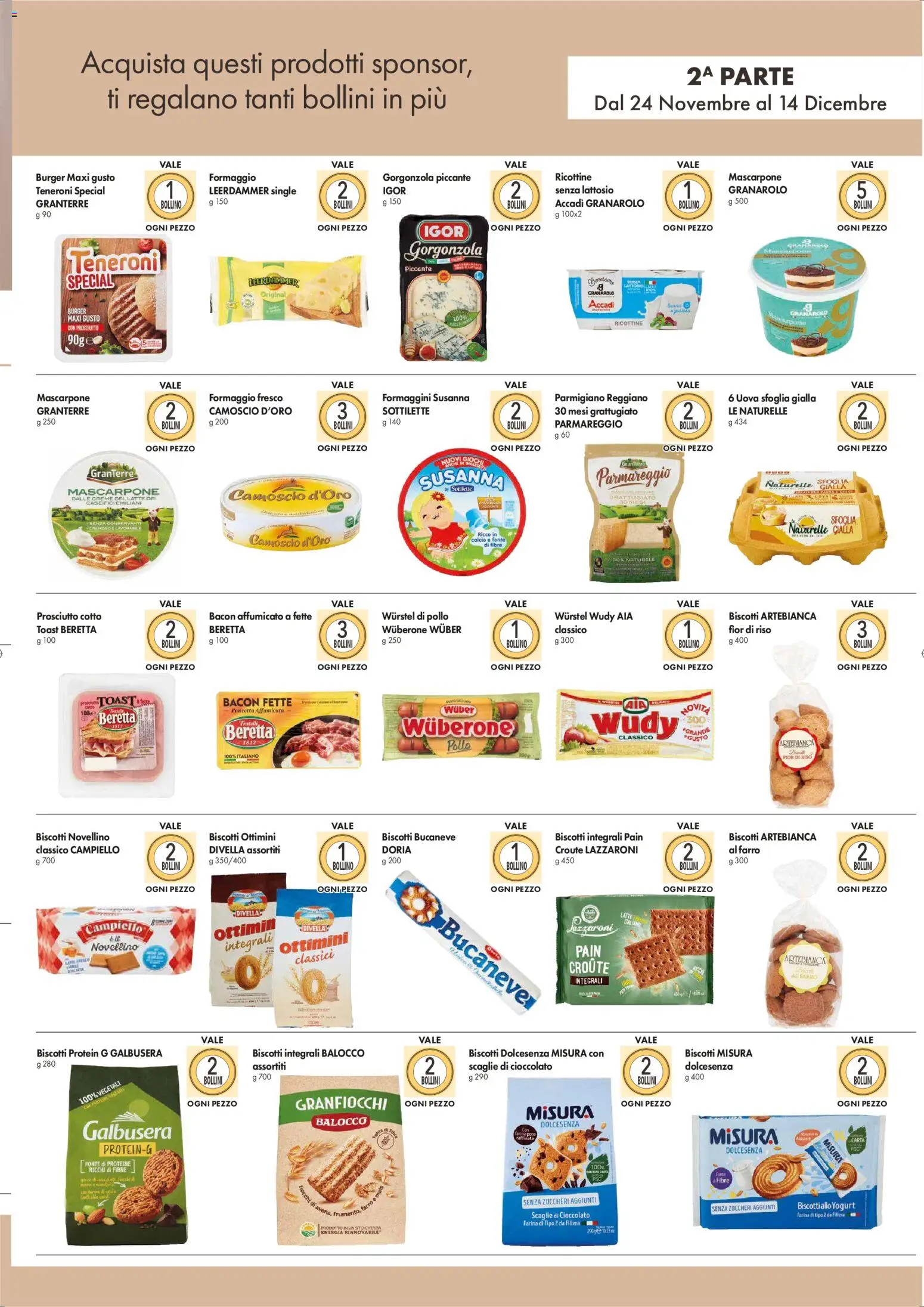 Galassia Raccolta Bollini catalogo - pagina 3 - valido dal 24/11/2025