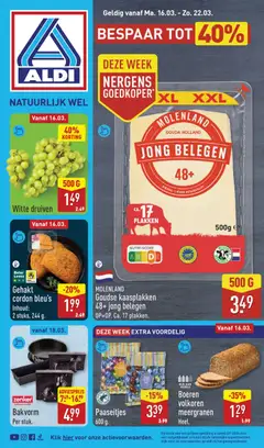 Aldi folder week 12 geldig vanaf 16-03-2026