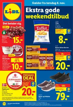 Forhåndsvisning Lidl - Weekend tilbud gyldig fra 06/11/2025
