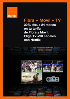 Vista previa del folleto Orange ofertas válido desde 25/03/2026