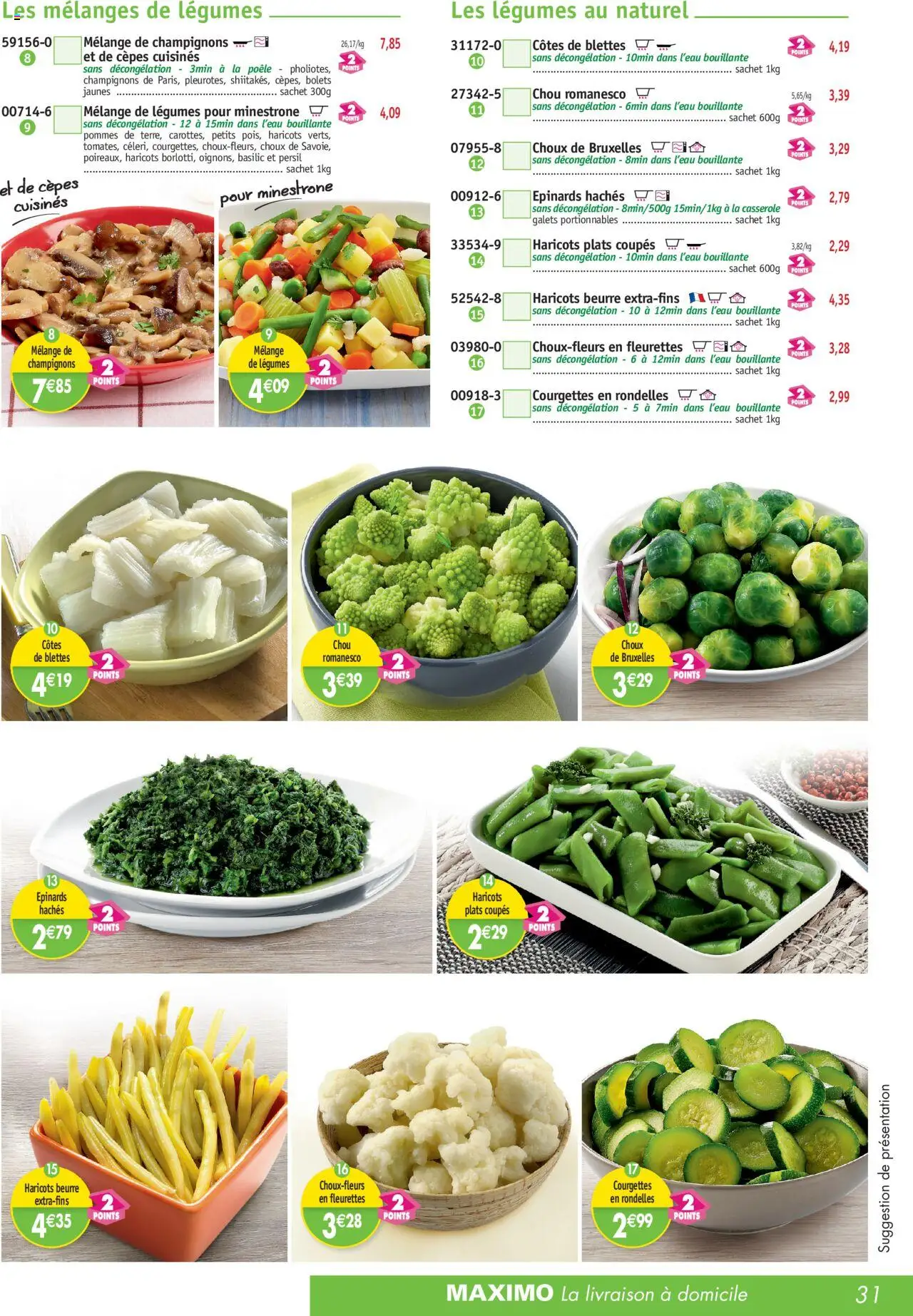Maximo catalogue - page 31 - valable à partir du 07/07/2025
