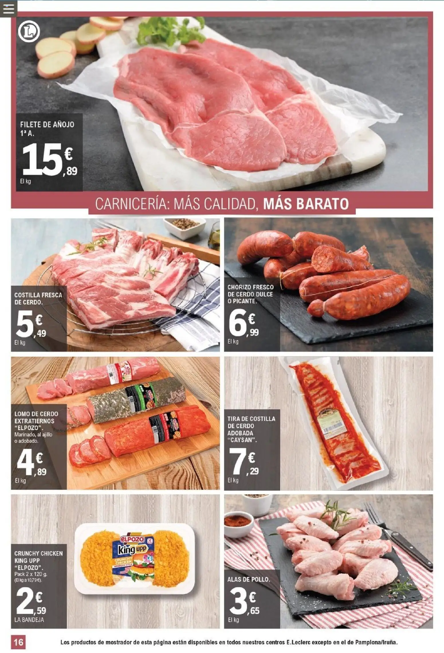 E.Leclerc folleto - Página de 16 - Válido desde 22/04/2026