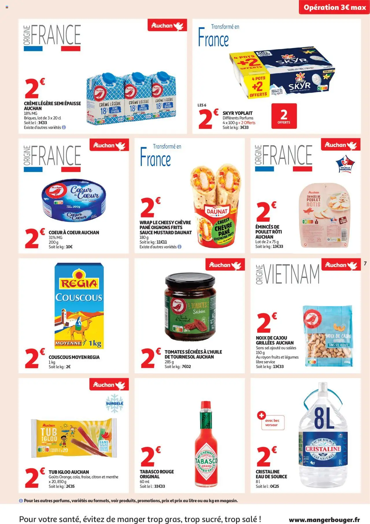 Auchan folder / publicité - pagina 7- geldig vanaf 16/07/2025