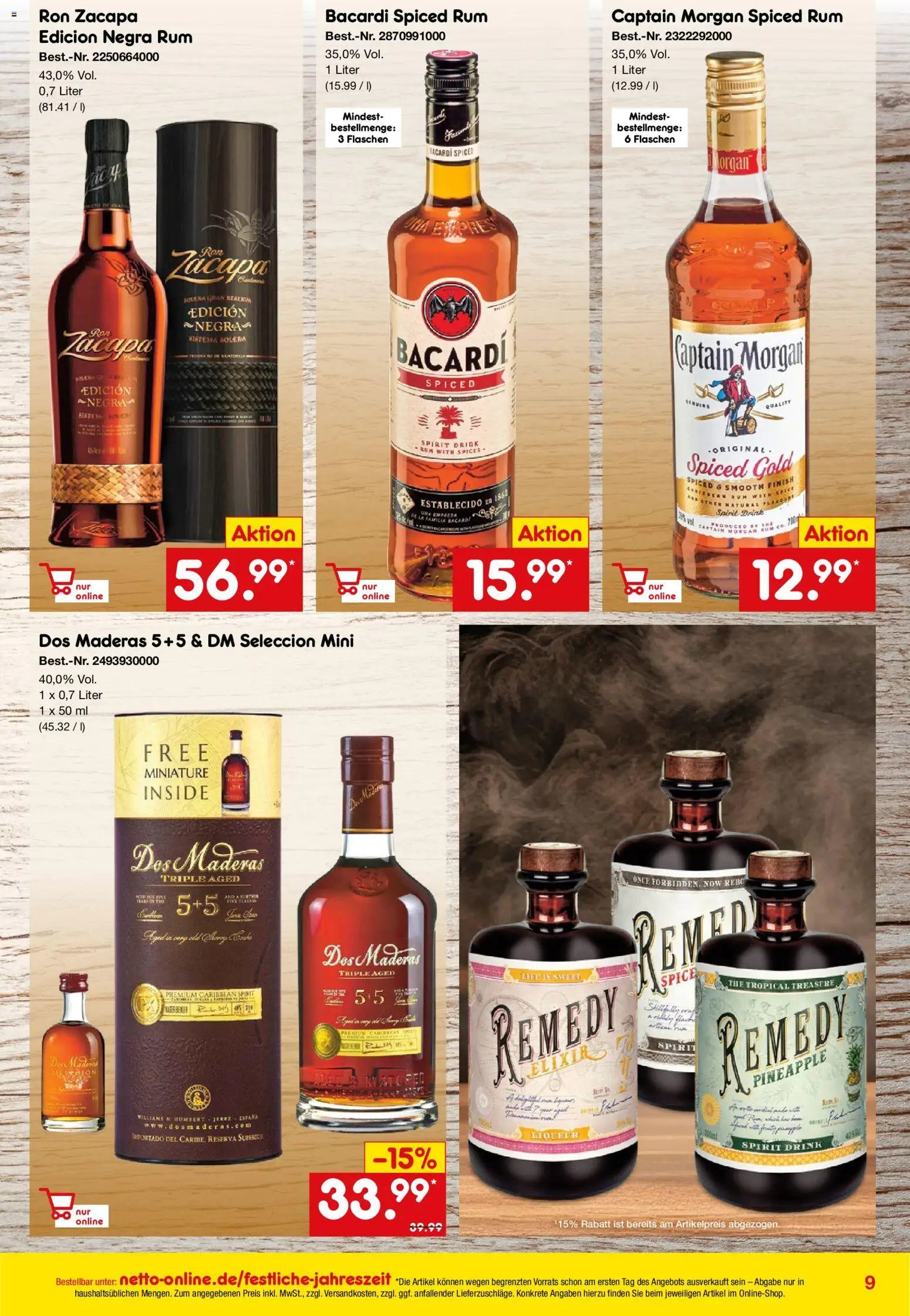 Netto Marken-Discount Online-Sonderangebote Sekt, Wein und Spiritousen - Seite 9 - gültig ab 01.12.2025
