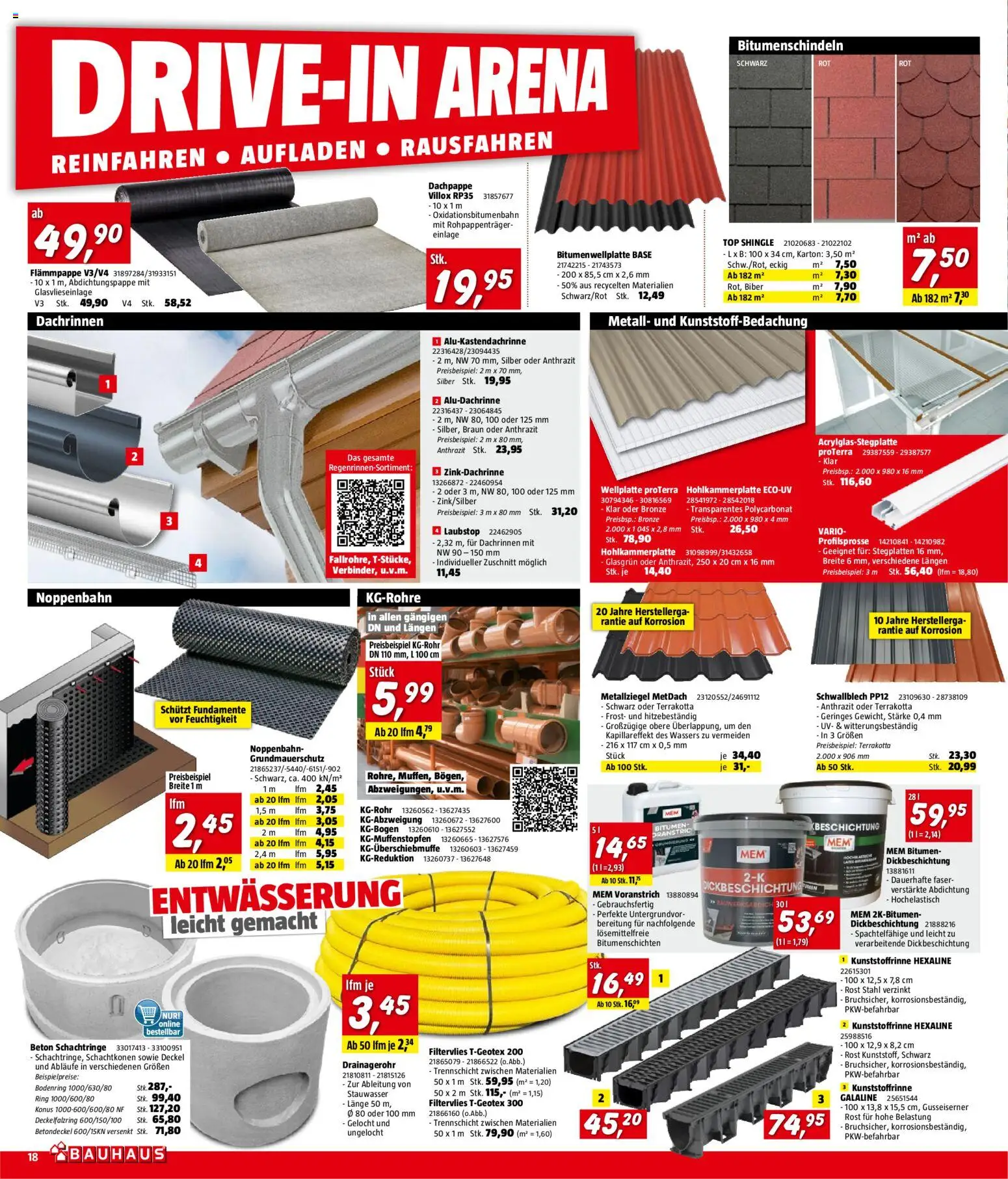 Bauhaus Prospekt aktuell - page 18- valid from 01.04.2026