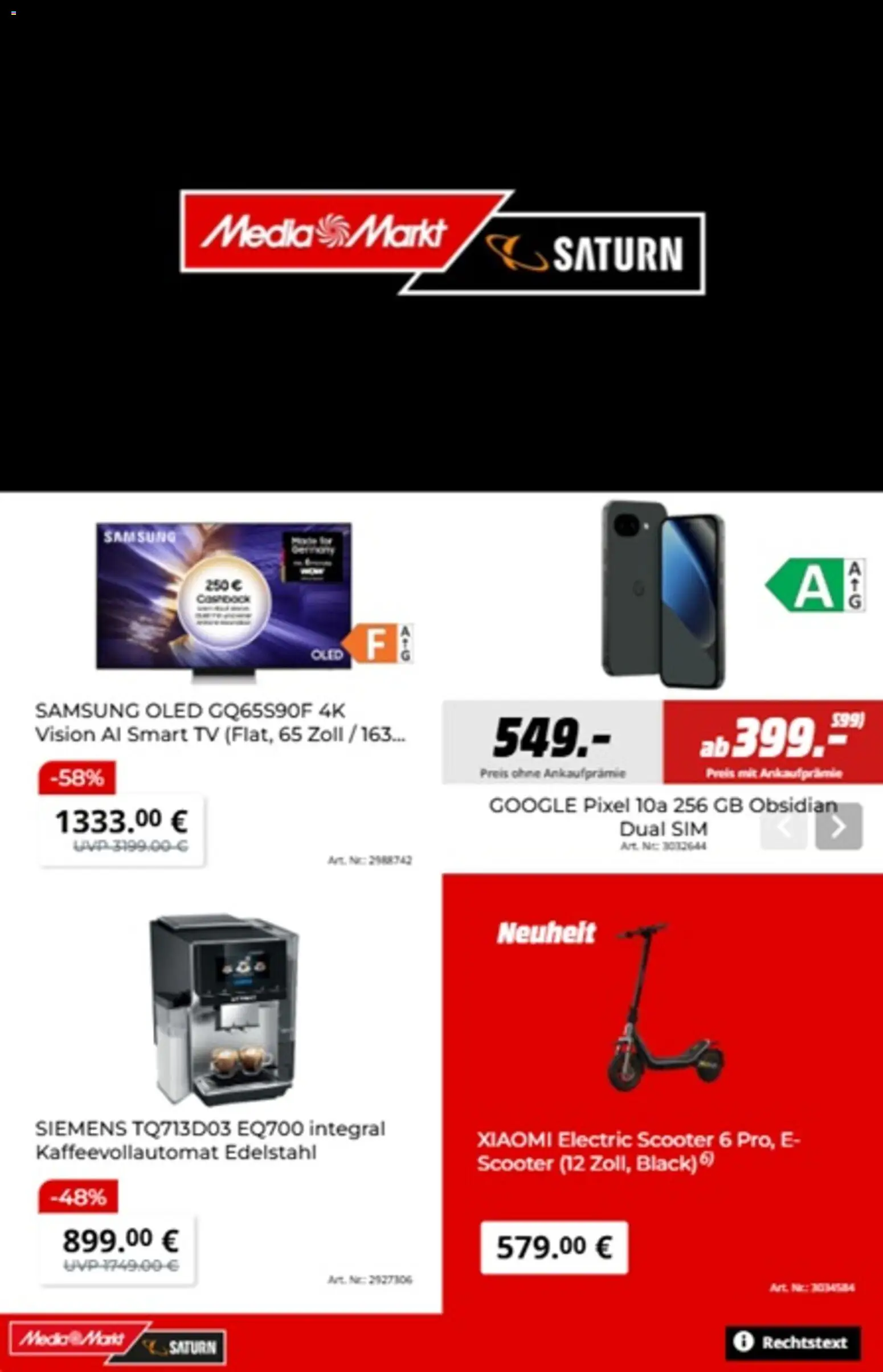 Media Markt Prospekt 	 - Seite 1 - gültig ab 21.04.2026
