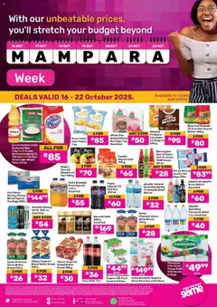 Preview Game - Mampara Week valid from 16/10/2025