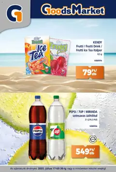 Előnézet Goods Market Akciós újság érvényes 2025.07.17.-tól