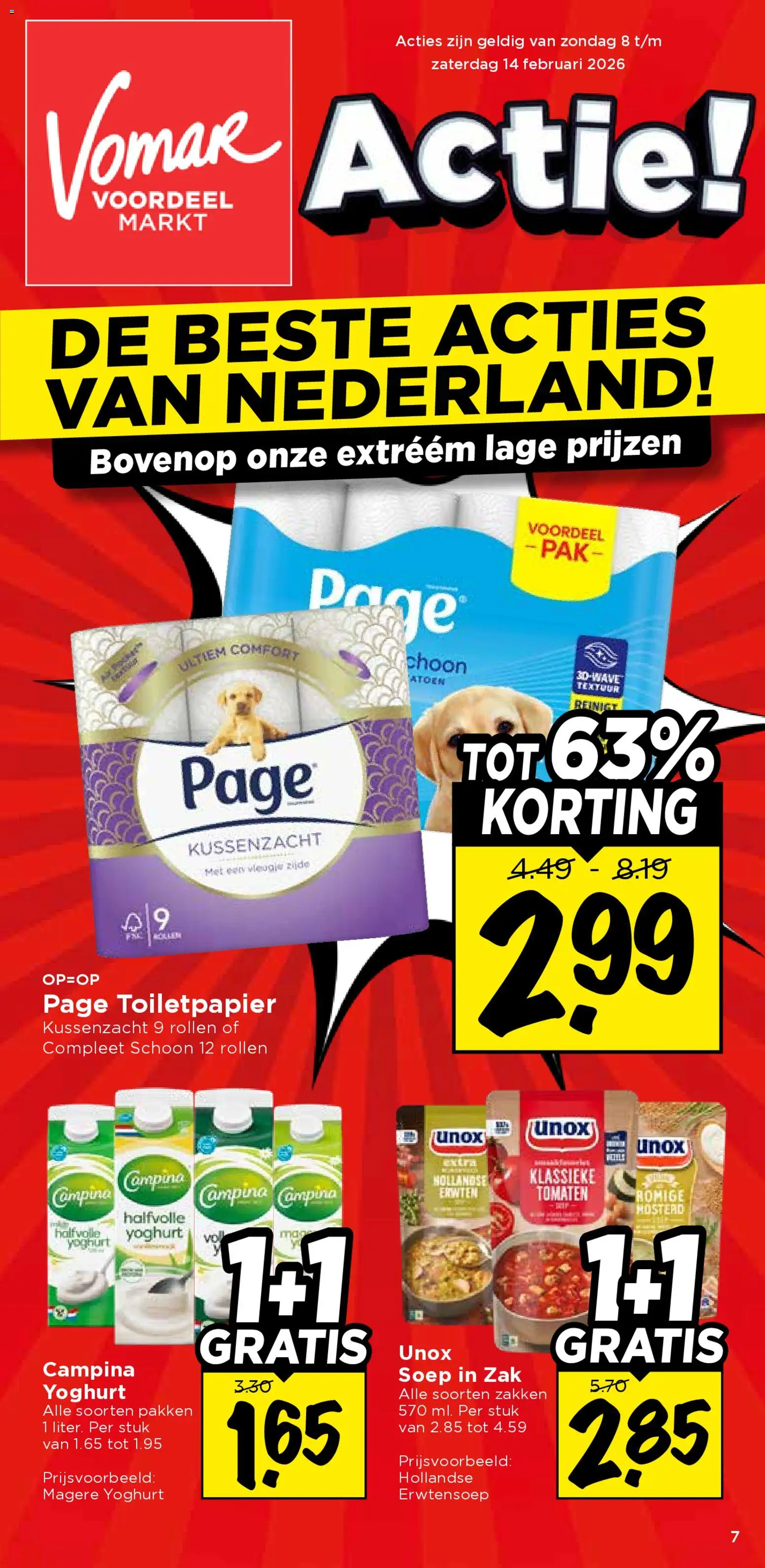 Vomar - Folder - pagina 1- geldig vanaf 08-02-2026