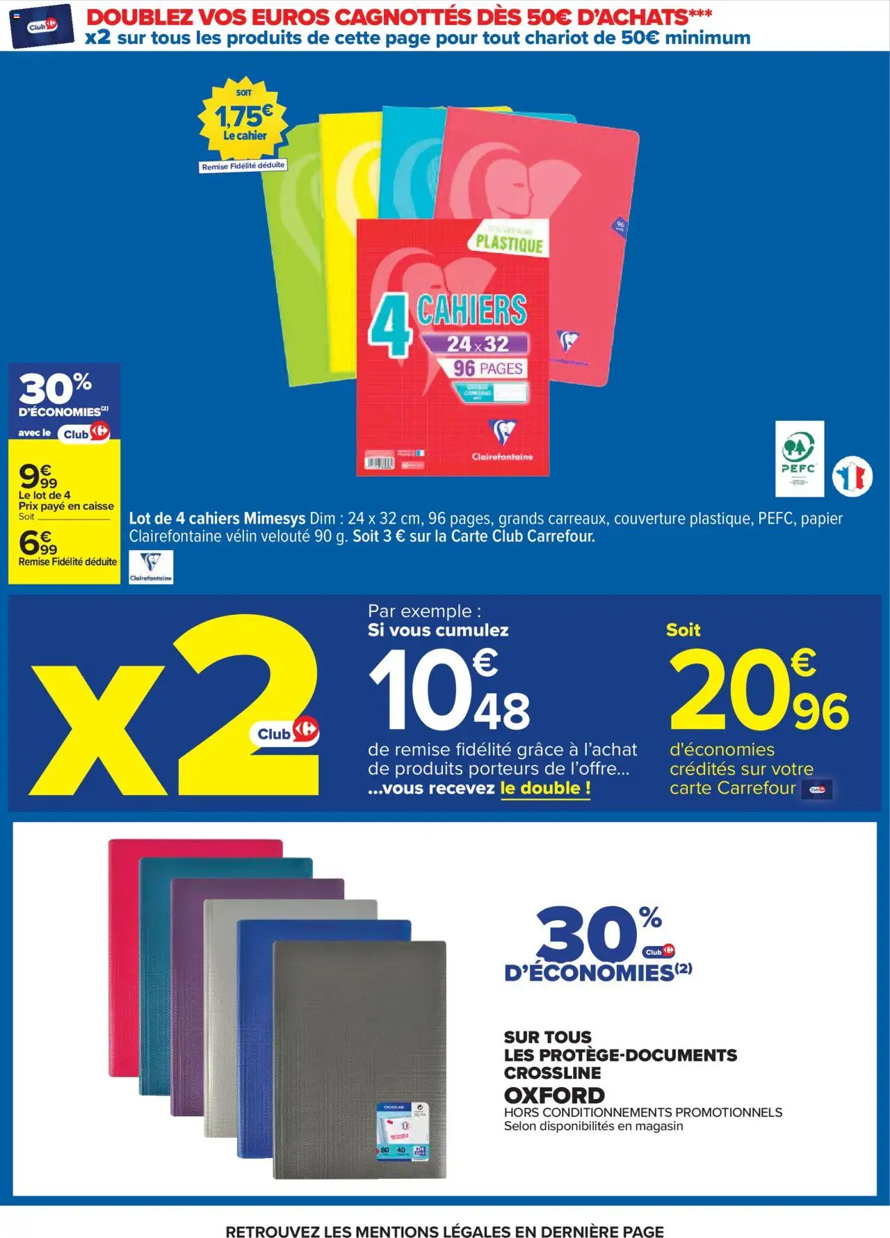 Carrefour catalogue semaine 30 - page 104 - valable à partir du 22/07/2025