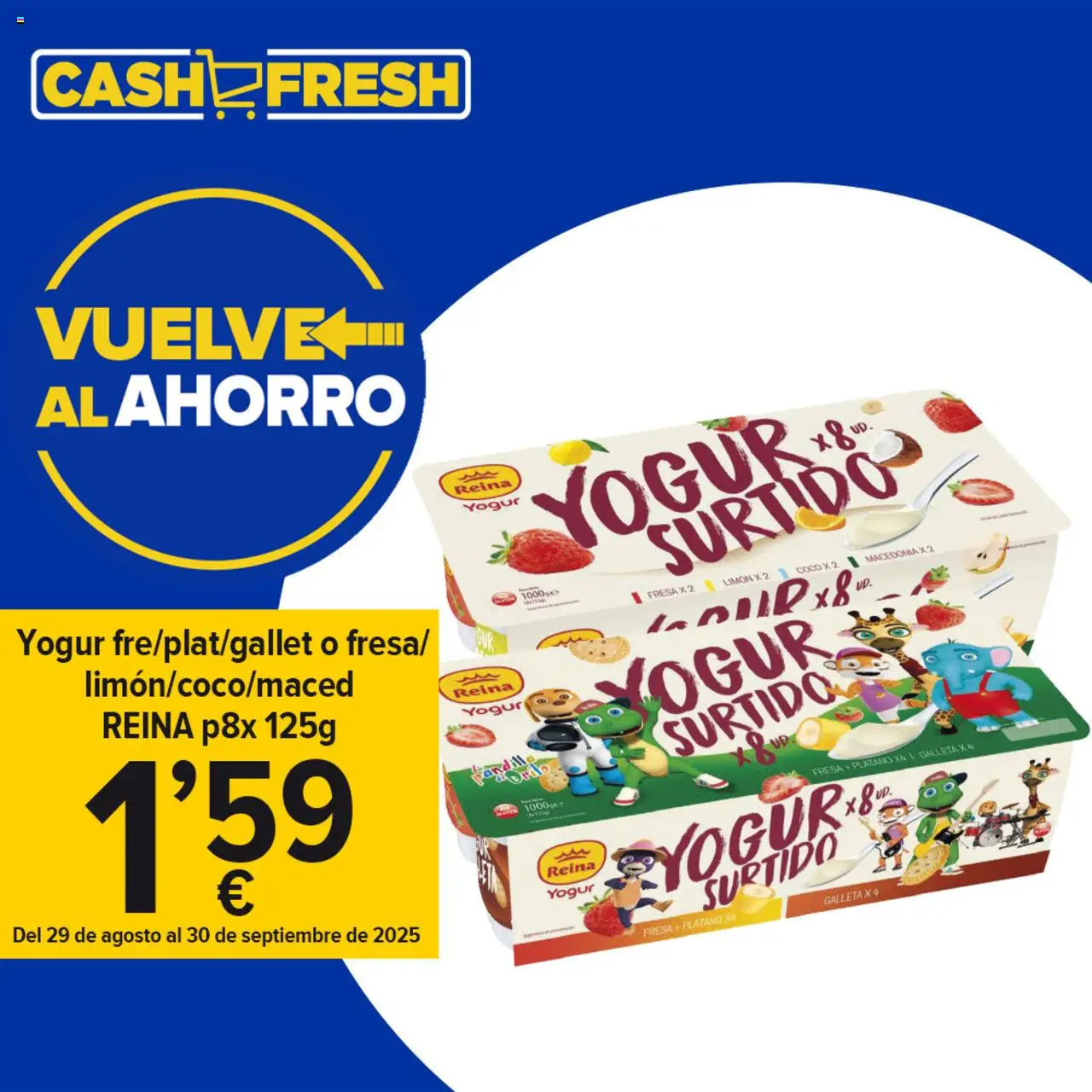 Cash Fresh folleto - Página de 1 - Válido desde 29/08/2025