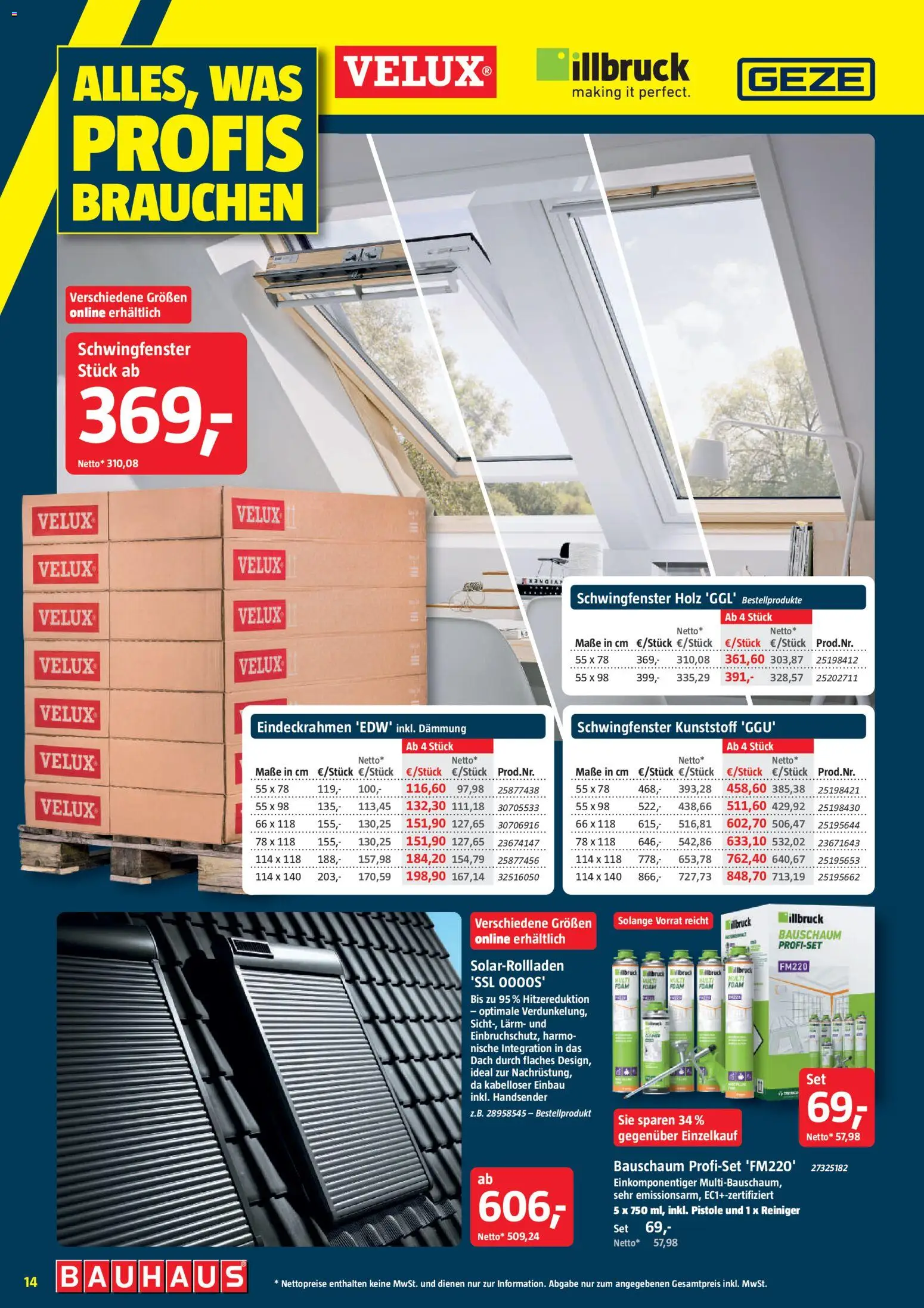 Bauhaus Prospekt 	 - Seite 14 - gültig ab 11.04.2026