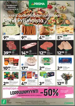 Esikatselu Prisma - Kaikkea uudenvuoden juhlintaan voimassa alkaen 31/12/2025