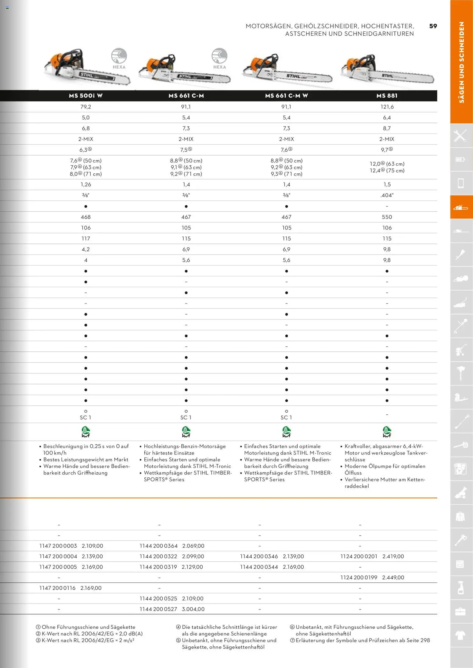 STIHL Katalog - Seite 59 - gültig ab 01.01.2026