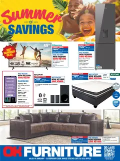 Preview OK Furniture - Namibia  Specials valid from 19/01/2026