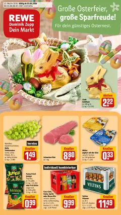 Vorschau Rewe Prospekt 	 gültig ab 23.03.2026