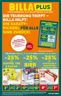 Vorschau Billa Plus Flugblatt - Tirol gültig ab 16.10.2025