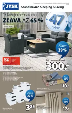 JYSK leták platný od 09.03.2026