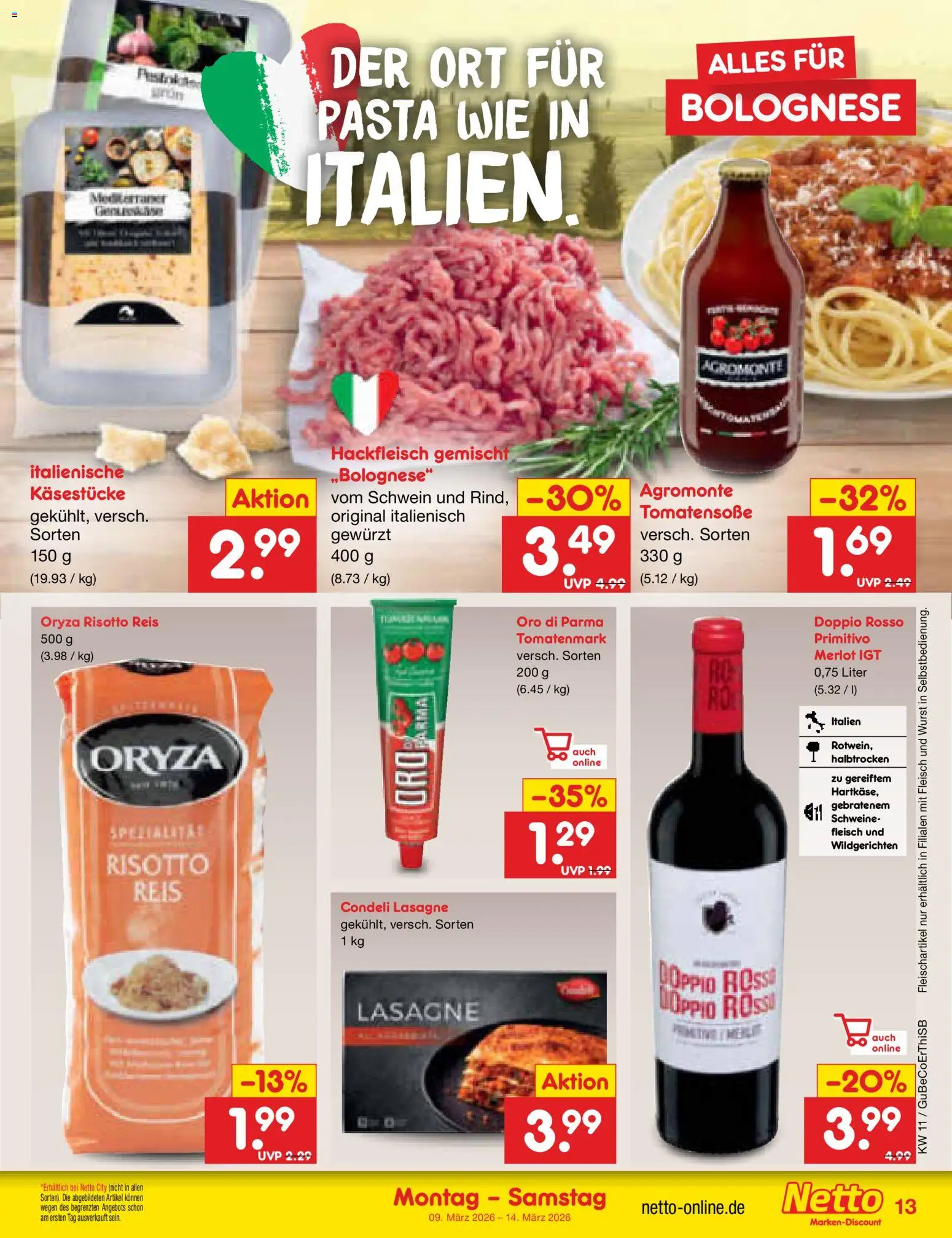 Netto Marken-Discount Prospekt 	 - Seite 13 - gültig ab 09.03.2026