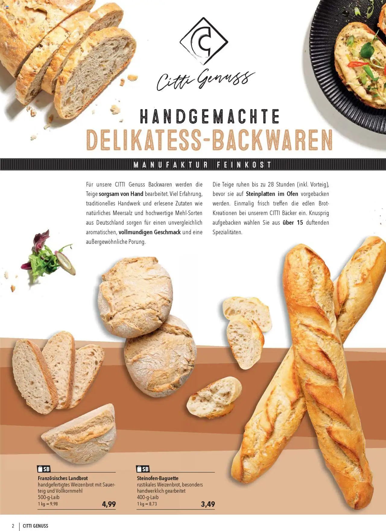 CITTI Markt  CITTI Genuss - Seite 2 - gültig ab 15.10.2025