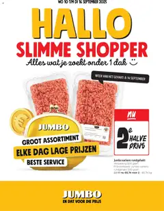 JUMBO folder / publicité geldig vanaf 10/09/2025